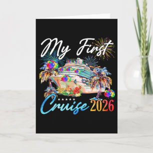 Carte Ma première croisière 2026 Drôle de première fois