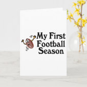 Carte Ma première saison de football (Fleur jaune)