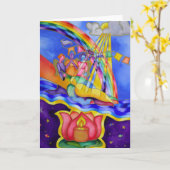 Carte Ma prière par Rita Loyd (Fleur jaune)