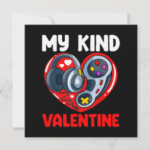 Carte Ma Saint-Valentin à Moi Contrôle De Jeu De La Sain
