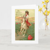 Carte Ma salutation chaleureuse (Fleur jaune)