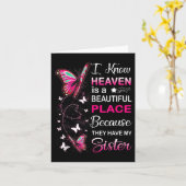 Carte Ma Soeur Est Mon Ange Gardien Dans Le Jour Du Mémo (Fleur jaune)