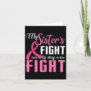 Carte Ma Soeurs Lutte Est Mon Combat Cancer Du Sein
