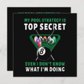 Carte Ma Stratégie De Pool Est Même (Devant / Derrière)