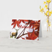 Carte Mabon (Fleur jaune)