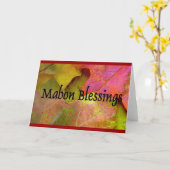 Carte Mabon (Fleur jaune)