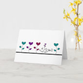 Carte Mabruk (Fleur jaune)