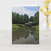 Carte Mabry Mill, Virginie (Fleur jaune)