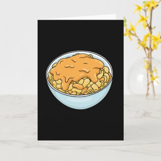 Carte Mac n fromage (Fleur jaune)