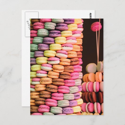 Carte Macarons (Devant / Derrière)