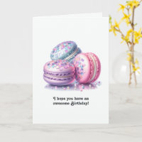 Macarons Rétro Anniversaire Disco