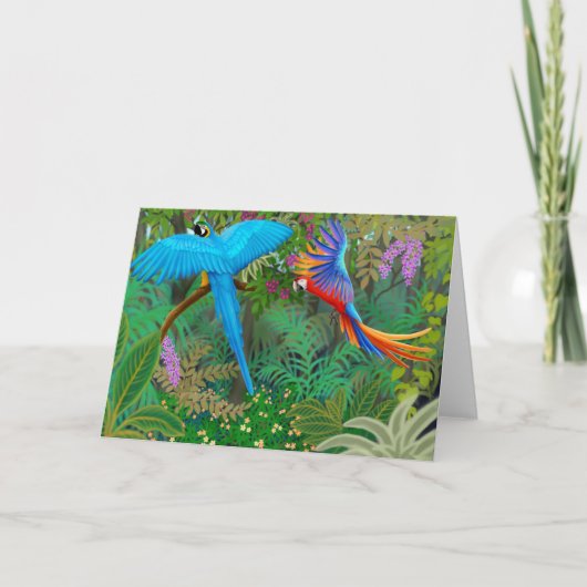 Carte Macaw Jungle (Devant)