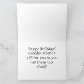 Carte Macaw Parrot Birds Heureux Anniversaire Big Card (Intérieur)