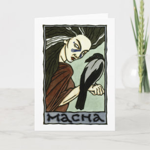 Carte Macha Greeting Card
