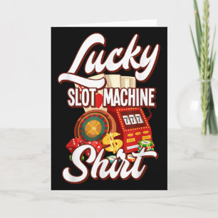 Carte Machine à Sous Chanceuse Casino Las Vegas Jeux de