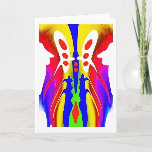 Carte Machine-art Alien (Devant)