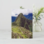 Carte Machu Picchu, Pérou (Debout devant)