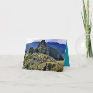 Carte MACHU PICCHU - Pérou - panorama