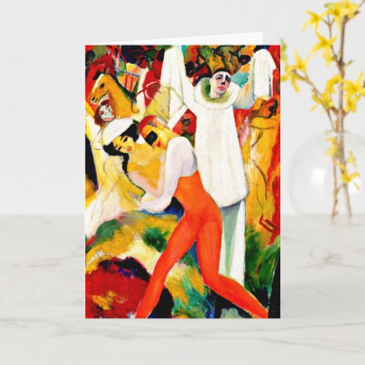 Carte Macke (Fleur jaune)