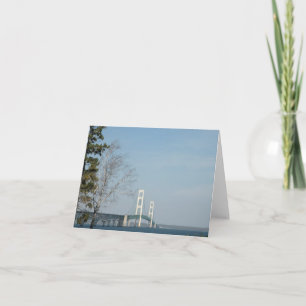 Carte Mackinac Bridge note card