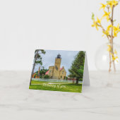 Carte Mackinac Point Lumière Pensée De Vous (Fleur jaune)
