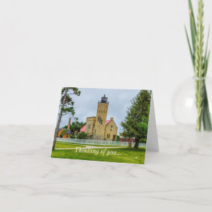 Carte Mackinac Point Lumière Pensée De Vous