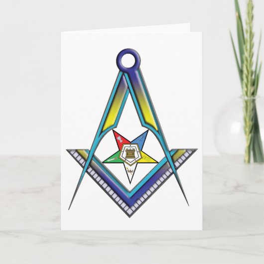 Carte Maçon OES (Devant)