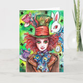Carte Mad Hatter et Rabbit (Devant)