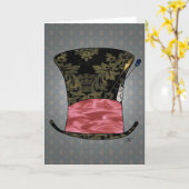 Carte 'Mad Victorian' (Fleur jaune)