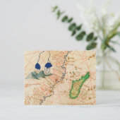 Carte Madagascar (Debout devant)