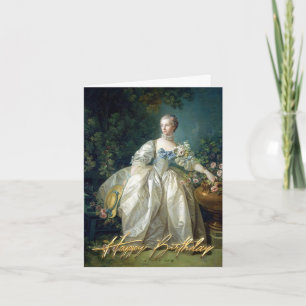 Carte Madame Bergeret 1766 Joyeux Anniversaire