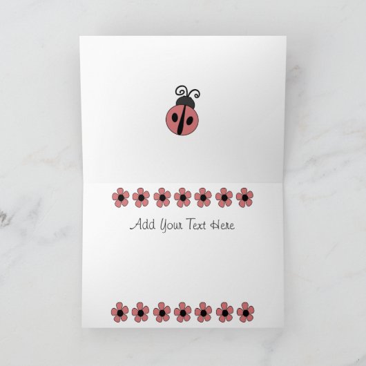 Carte Madame Bug Birthday (Intérieur)