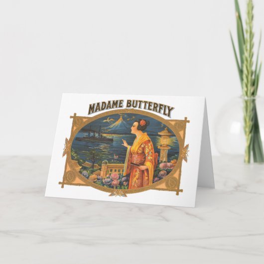 Carte Madame Butterfly (Devant)
