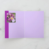 Carte Madame de fantaisie Orchid (Intérieur)