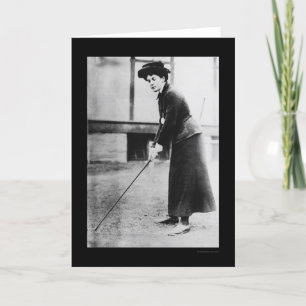 Carte Madame Golf Champion, Dorothy Cambell 1909