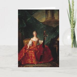 Carte Madame Henriette de France  in Court