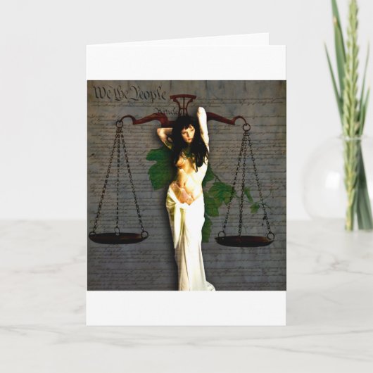 Carte Madame Justice (Devant)