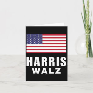 Carte Madame la présidente Kamala Harris Tim Walz Vp Éta