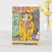Carte Madame Notecards de Positano (Fleur jaune)