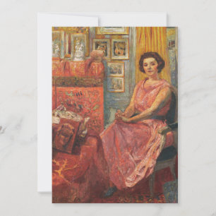 Carte Madame Reine Bénard   Édouard Vuillard