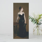 Carte Madame X par John Singer Sargent (Debout devant)