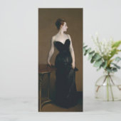 Carte Madame X par John Singer Sargent (Debout devant)