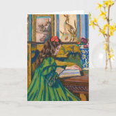 Carte Madeleine Reading | Armand Guillaumin (Fleur jaune)