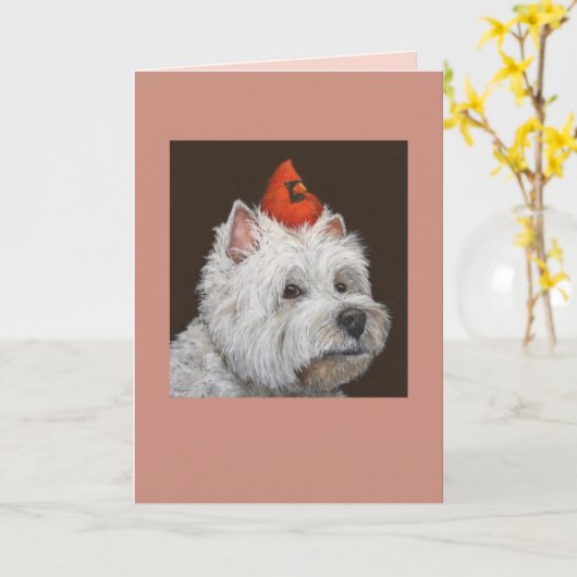 Carte Madeline et Thomas (Fleur jaune)