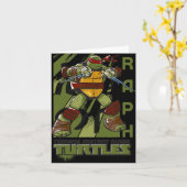 Carte Mademark X - - Original Tmnt New Raphael  (Fleur jaune)