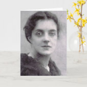 Carte Madge Vaughan (Fleur jaune)