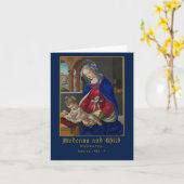 Carte Madone et l'Enfant Filippino Lippi (Fleur jaune)