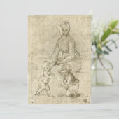 Carte Madone, le Christ et saint Jean-Baptiste par Rapha (Debout devant)