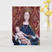 Carte Madonna and Child (détail; M 070) (Fleur jaune)