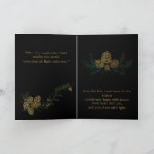 Carte Madonna and Child Folded Greeting Card (Intérieur)